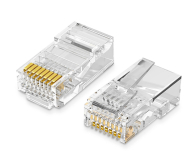 UGREEN Wtyczka RJ45 NW110 Ethernet 8P/8C Cat.5/5e UTP 100szt - 1501477 - zdjęcie 1